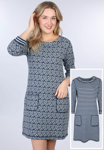 Wendekleid Tola  - navy