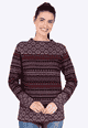 Strickpullover Sofia fairy  - plum