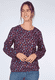 Langarmshirt Lindelis - plum