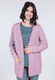 Strickjacke Rachel  - dusty orchid
