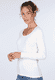 Langarmshirt Malin - ivory