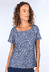 T-Shirt Rosamunda - navy