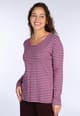 Langarmshirt Adisella - plum