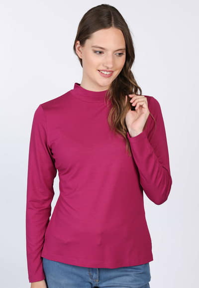 Langarmshirt Olenni  - red wine