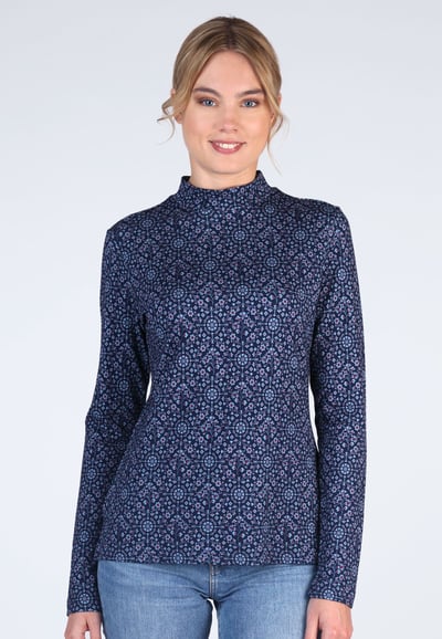 Langarmshirt Olenni tea time  - navy