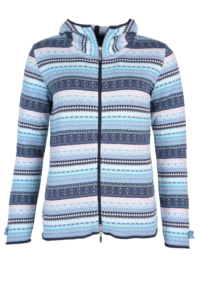 Strickjacke Ida Crazy - swedish blue