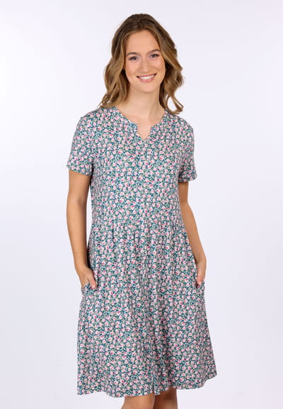 Kleid Ivetala little tulip - ocean
