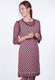Strickkleid Ella tulip bow  - deep purple