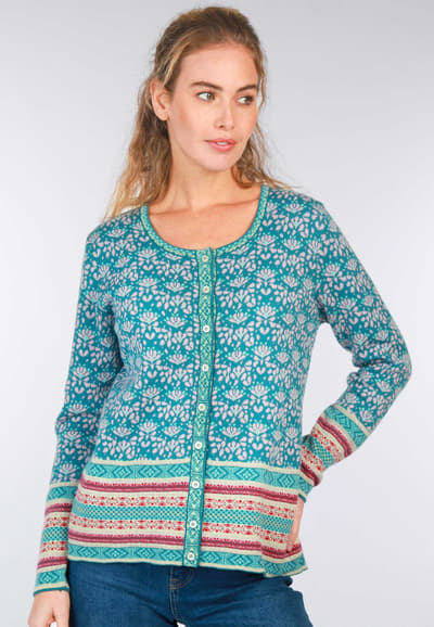 Strickjacke Renee garland - peace