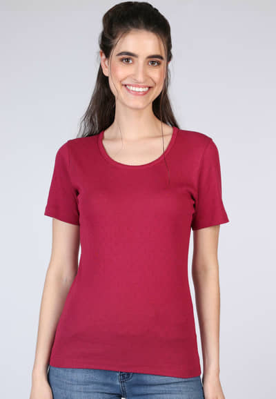 T-Shirt Maren  - purple