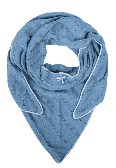 Dreieckstuch Elisabeth Art - swedish blue