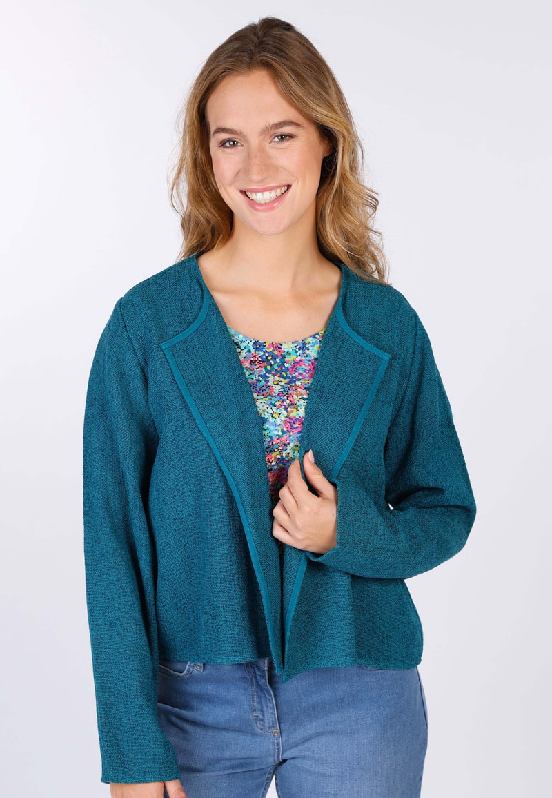 Strickjacke Maritta  - ocean