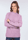 Strickpullover Minora - dusty orchid