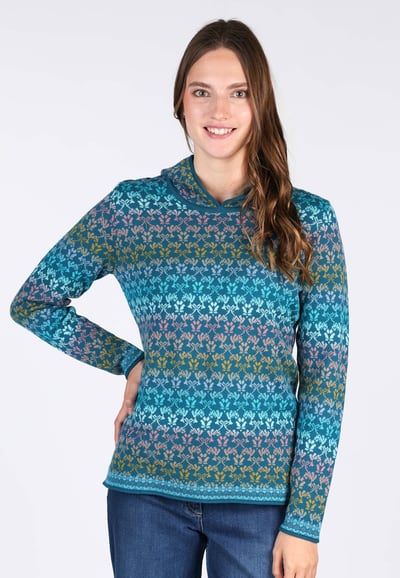 Strickpullover Minnie shades  - lake