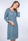 Kleid Zitara spring feather - navy