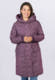 Mantel Lionnea  - plum
