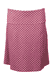 Rock Denise check - burgundy