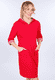 Wendekleid Milanne - rubin
