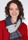 Strickschal Saneta nordisk - navy
