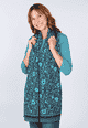 Strickschal Sabina garden - navy
