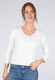 Strickjacke Liselotte - ivory