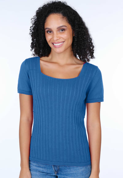 T-Shirt Danielle - lapis