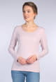 Langarmshirt Sandra  - rose