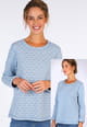Sweater Karia - swedish blue
