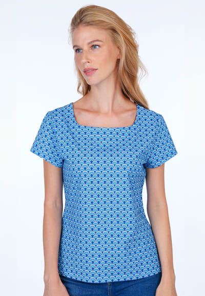 T-Shirt Tal rainbow - lapis
