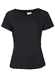 T-Shirt Zoe solid  - black