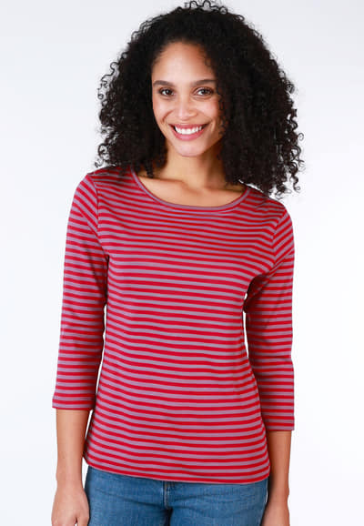 3/4-Arm-Shirt Pitta - rubin