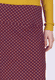 Rock Denise check - burgundy