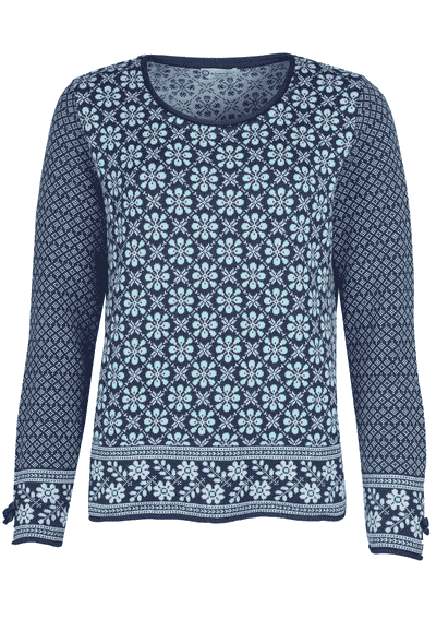 Strickpullover Maja Ferno - navy