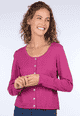 Strickjacke Lilo Dot - raspberry