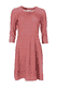 Kleid Remi geo dot - burgundy