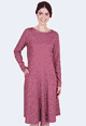 Kleid Yvettina  - plum