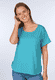 T-Shirt Betzi solid - mermaid