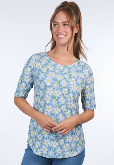 T-Shirt Nini - swedish blue
