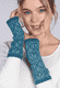 Handstulpen Lucy ornament - deep ocean