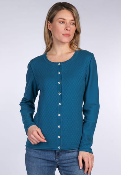 Strickjacke Lele - deep ocean