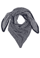 Dreieckstuch Elisabeth Fan - navy