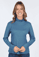 Rollkragenshirt Morea  - indigo