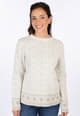 Strickpullover Dorit Nordic - dune