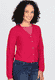 Strickjacke Valeara - cerise