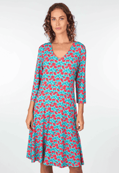 Kleid Dorea - turquoise