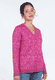 Strickjacke Christi Peony - raspberry