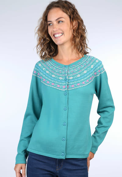 Strickjacke Toanita  - mermaid