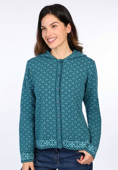 Strickjacke Katleena  - lake