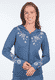 Strickjacke Maliya - swedish blue