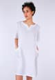 Leinenkleid Bloom - white